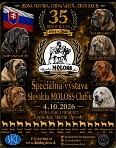 Klubová výstava Vojka nad Dunajom 27.4.2025